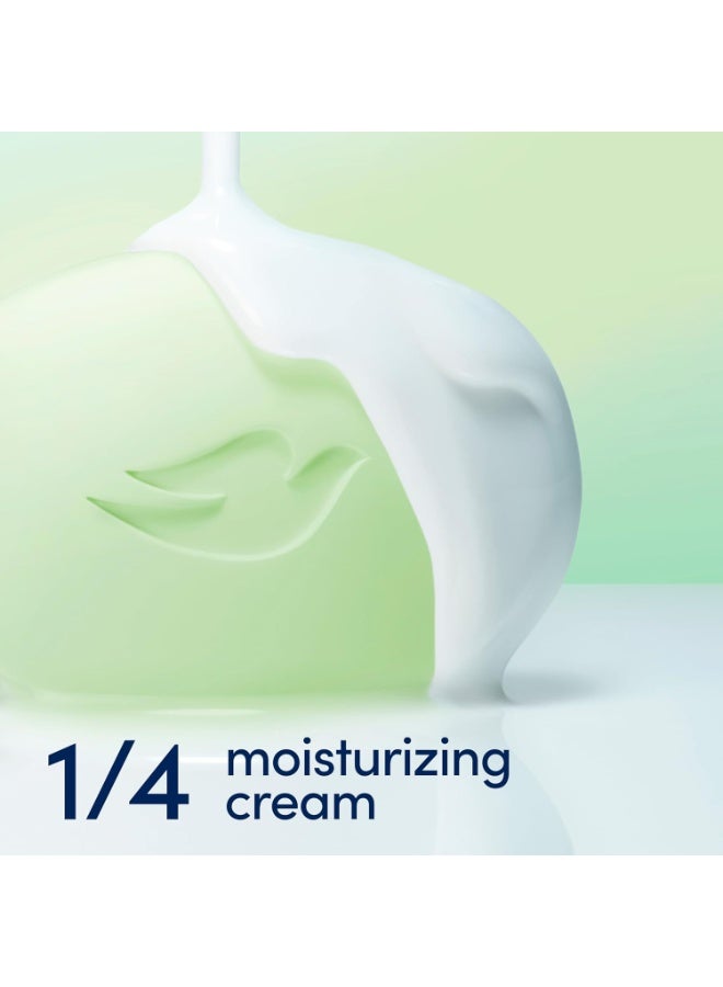 دوف صابون الجمال برائحة الخيار والشاي الأخضر - 6 قطع - 637 جم - Image 3